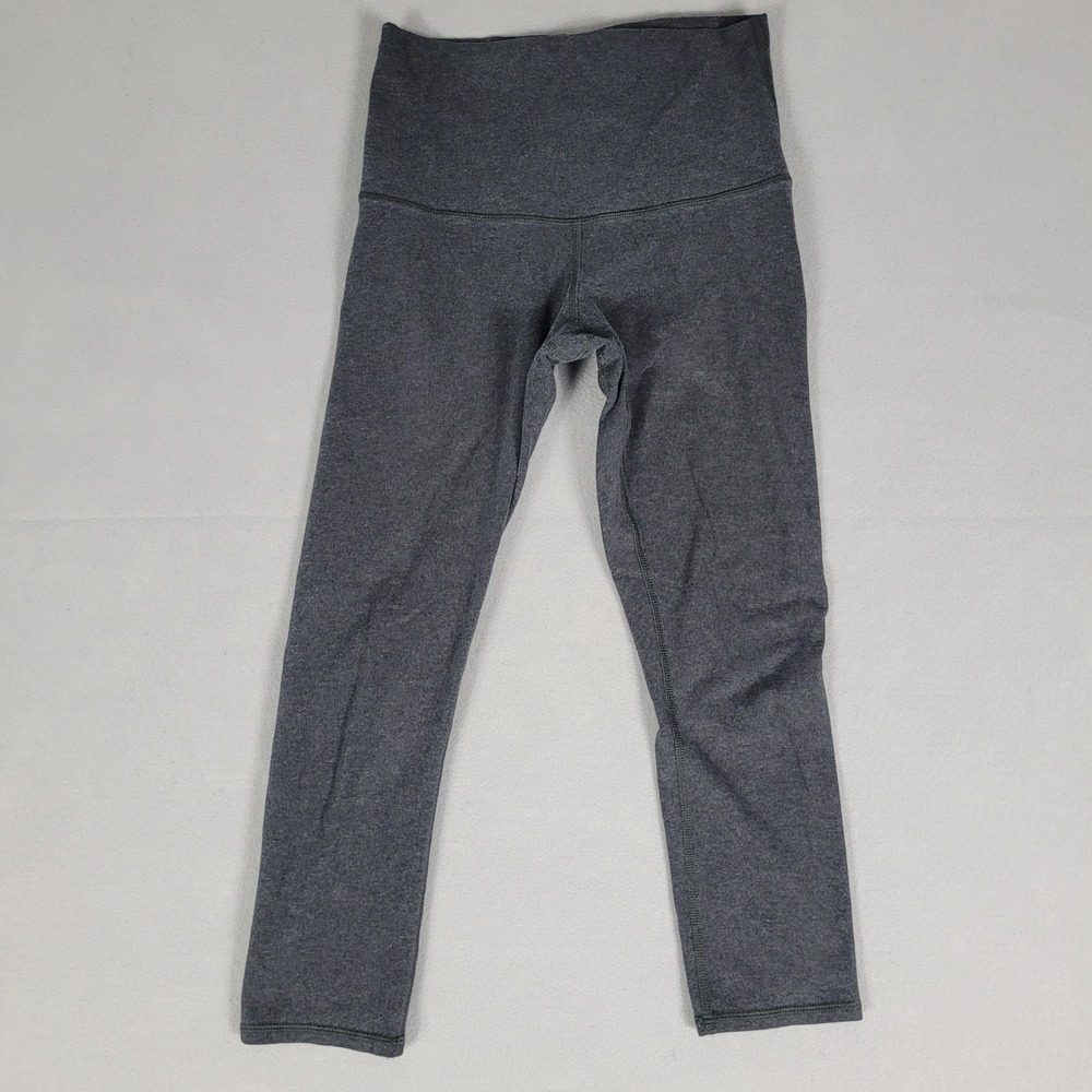 Lululemon Leggings Women's Petite Women's Size 24W 21" Inseam Gray Excellent